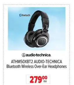 2001 Audio Video ATHM50XBT2 AUDIO-TECHNICA Bluetooth Wireless Over-Ear Headphones offer