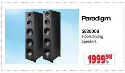 2001 Audio Video SE8000B Floorstanding Speakers offer