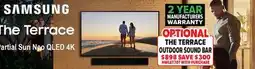 2001 Audio Video QN55LST7D SAMSUNG 55 The Terrace Partial Sun Neo QLED 4K offer