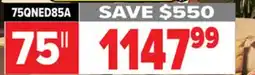 2001 Audio Video 75QNED85A LG 75 QNED evo offer