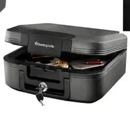 Staples SentrySafe Medium Fire/Water Chest - 0.28 Cu.Ft. - Grey offer