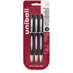 Staples uniball Jetstream Ballpoint Pen, 1.0mm, Black offer