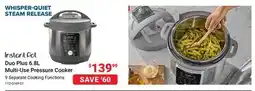 Visions Electronics Instant Pot Duo Plus 6.8L Multi-Use Pressure Cooker offer