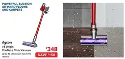 Visions Electronics Dyson V8 Origin Cordless Stick Vacuum offer