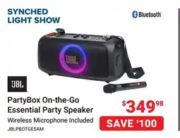 Visions Electronics JBL PartyBox On-The-Go Party Speaker offer
