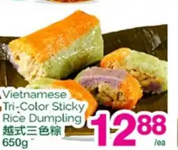 T&T Supermarket VIETNAMESE TRI-COLOR STICKY RICE DUMPLING offer