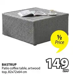 JYSK BASTRUP Patio coffee table offer
