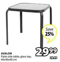 JYSK AVALON Patio side table offer