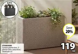 JYSK STOKKAND Garden planter box offer