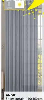 JYSK ANGIE Sheer Curtain offer
