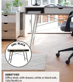 JYSK ABBETVED Office desk offer