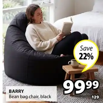 JYSK BARRY Bean bag chair, black offer