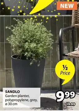 JYSK SANDLO Garden planter offer