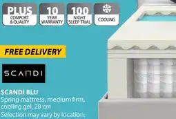 JYSK SCANDI BLU Spring mattress offer