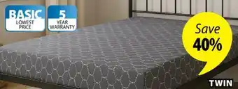 JYSK F20 Memory foam mattress offer