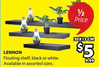 JYSK LENNON Floating shelf offer