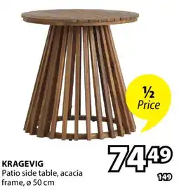 JYSK KRAGEVIG Patio side table offer