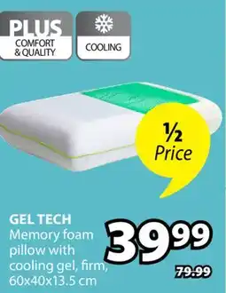 JYSK GEL TECH Memory foam pillow offer