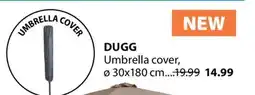 JYSK DUGG Umbrella cover offer