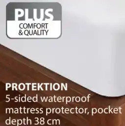 JYSK PROTEKTION 5-sided waterproof mattress protector offer