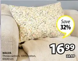 JYSK MALVA Throw cushion offer