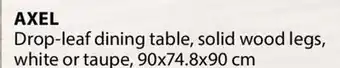 JYSK AXEL Drop-leaf dining table offer