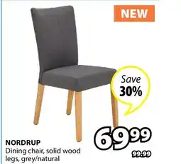 JYSK NORDRUP Dining chair offer