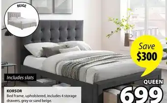 JYSK KORSOR Bed frame offer