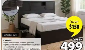 JYSK CARDIFF Bed frame offer