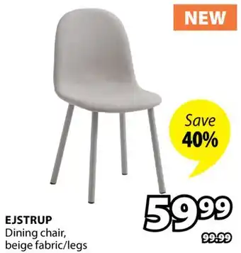 JYSK EJSTRUP Dining chair offer