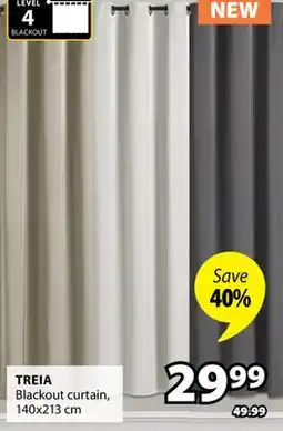JYSK TREIA Blackout curtain offer