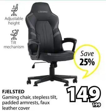 JYSK FJELSTED Gaming chair offer
