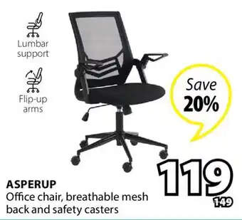JYSK ASPERUP Office chair offer