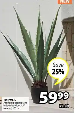 JYSK TOPPMEIS Artificial potted plant offer