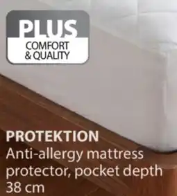 JYSK PROTEKTION Anti-allergy mattress protector offer