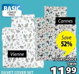JYSK Vienne / Cannes DUVET COVER SET offer