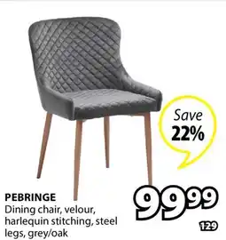 JYSK PEBRINGE Dining chair offer
