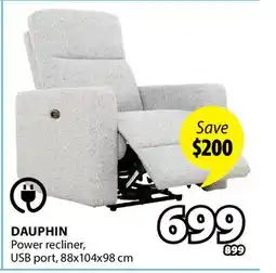 JYSK DAUPHIN Power recliner offer