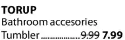 JYSK TORUP Bathroom accesories Tumbler offer