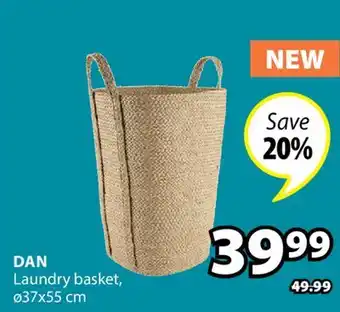 JYSK DAN Laundry basket offer