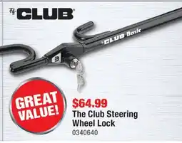PartSource The Club Steering Wheel Lock offer