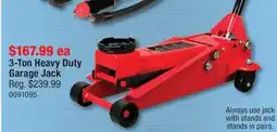 PartSource 3-Ton Heavy Duty Garage Jack offer