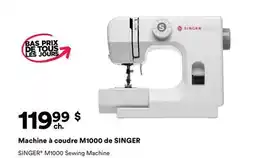 Michaels Machine à coudre M1000 de SINGER offer