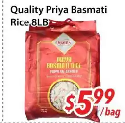 Bestco Food Mart Quality Priya Basmati Rice offer