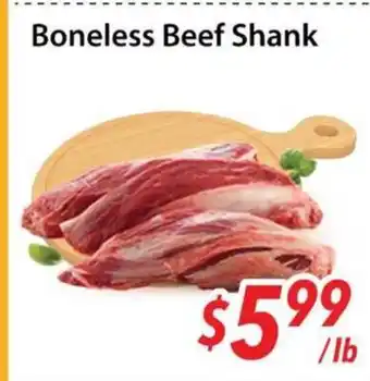 Bestco Food Mart Boneless Beef Shank offer