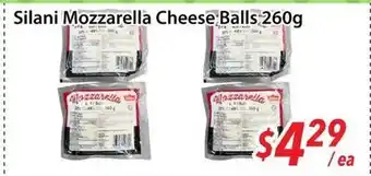 Bestco Food Mart Silani Mozzarella Cheese Balls offer