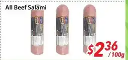 Bestco Food Mart All Beef Salami offer