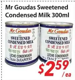 Bestco Food Mart Mr Goudas Sweetened Condensed Milk offer