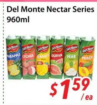Bestco Food Mart Del Monte Nectar Series offer