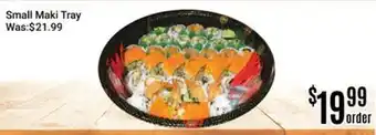 Nations Fresh Foods Small Maki Tray offer